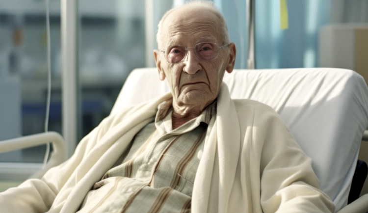 Leží v nemocnici, i když by nemuseli. O starší pacienty se nemá kdo postarat, léčebny dlouhodobě nemocných jsou plné 