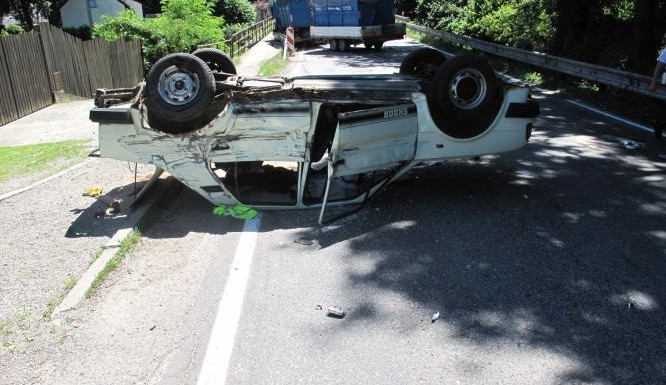 Informace ke včerejší nehodě čtyř vozidel a motocyklu