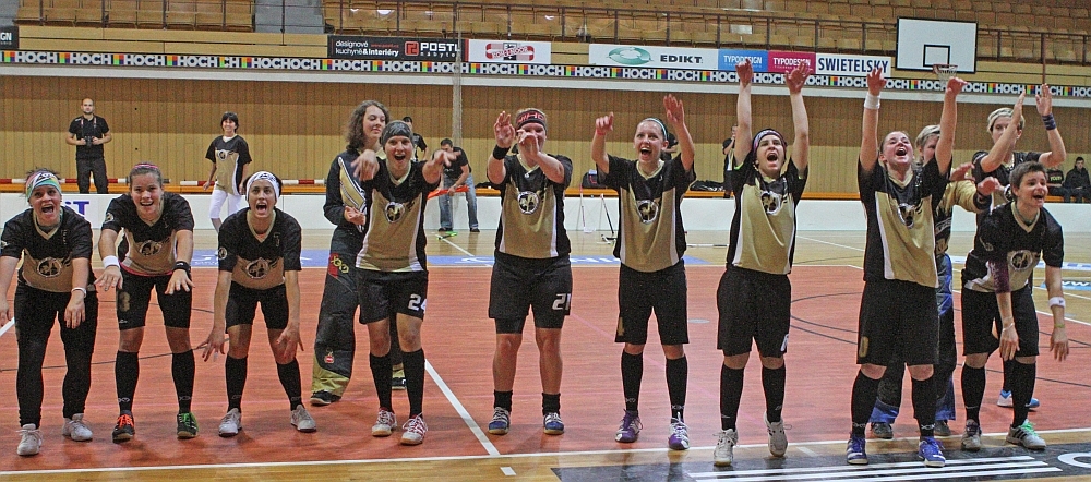 Radost domácích hráček