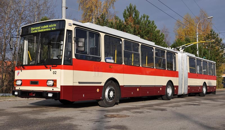 Budějcký trolejbus se vrátil do roku 1991