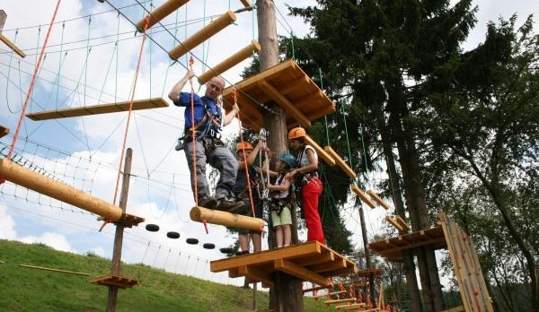 Lanový park na Máji stihnou otevřít ještě před letní sezonou