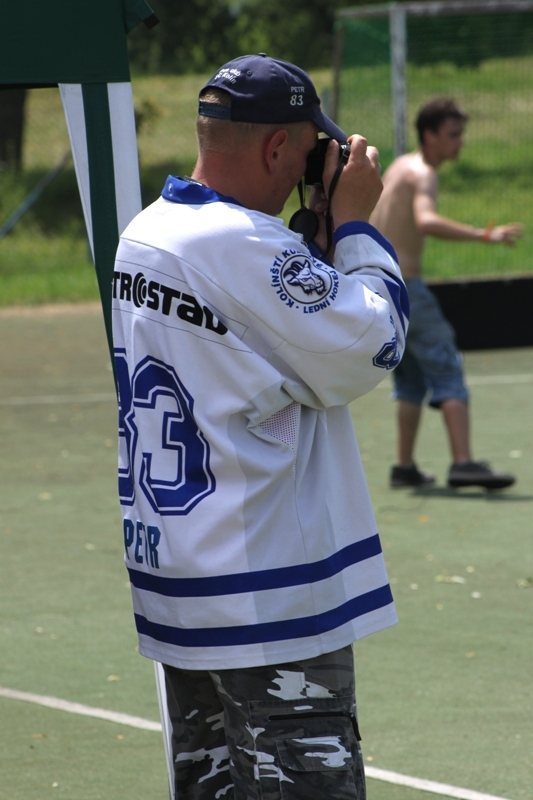 Sraz hokejových fanoušků v Českých Budějovicích