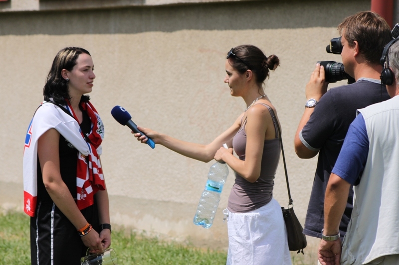 Sraz hokejových fanoušků v Českých Budějovicích