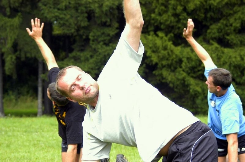 Volejbalisté Jihostroje se začali připravovat na novou sezonou. Na snímku z loňska trenér Jan Svoboda