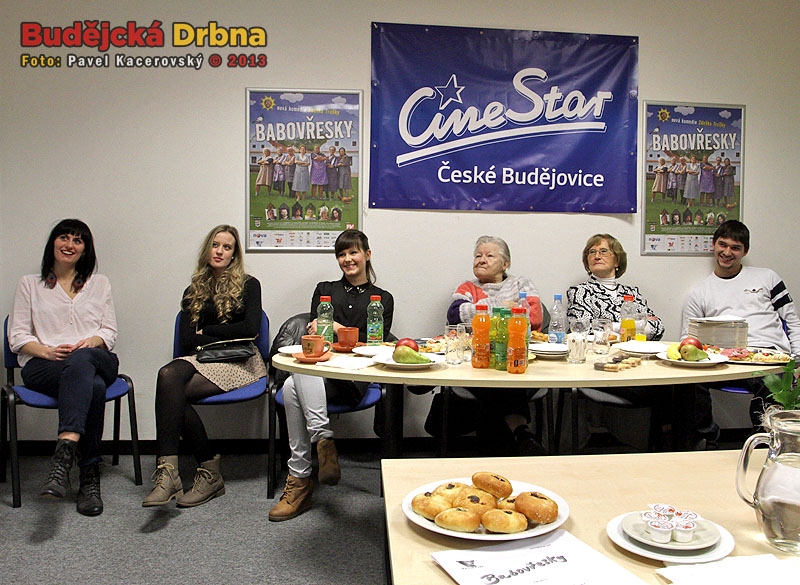 Herci z filmu Babovřesky v multikině CineStar