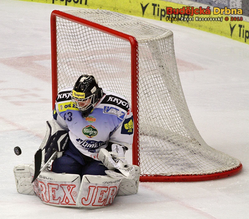 Martin Falter vystřídal v brance Komety Jiřího Trvaje