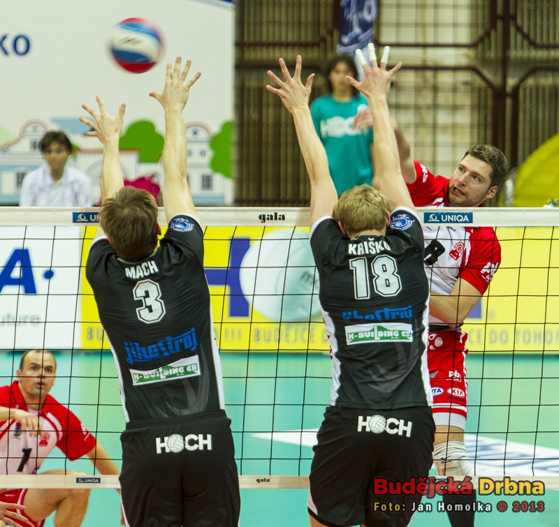 VK Jihostroj České Budějovice - Volejbalový oddíl Příbram 3:0