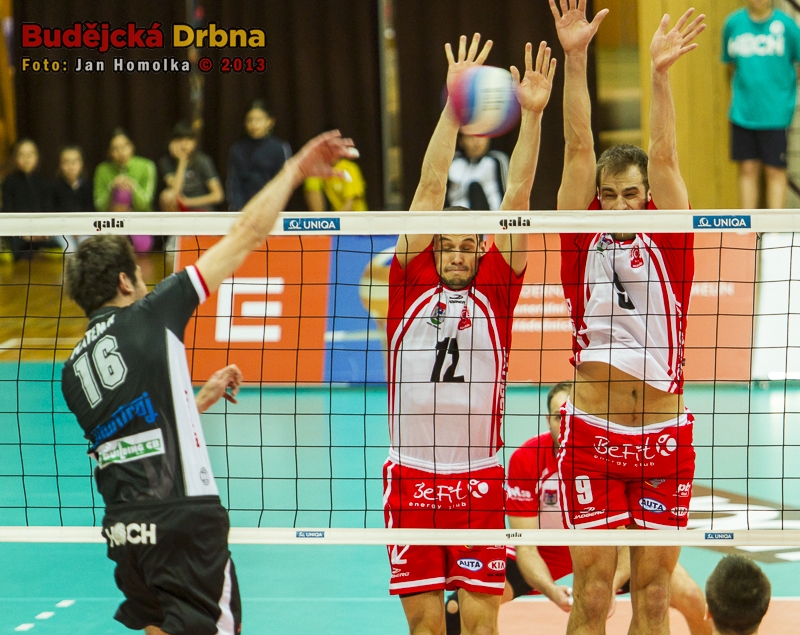 VK Jihostroj České Budějovice - Volejbalový oddíl Příbram 3:0