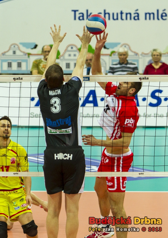 VK Jihostroj České Budějovice - Volejbalový oddíl Příbram 3:0