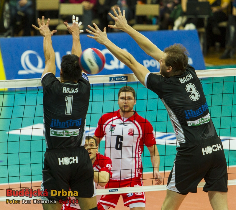 VK Jihostroj České Budějovice - Volejbalový oddíl Příbram 3:0