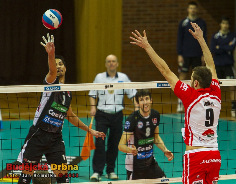 VK Jihostroj České Budějovice - Volejbalový oddíl Příbram 3:0