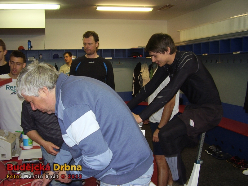 Hráči HC Mountfield absolvovali hned na začátku letní přípravy Wingate test