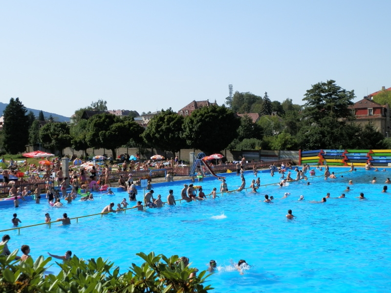 Letní počasí láká k vodě. Foto: Koupaliste-liberec.cz