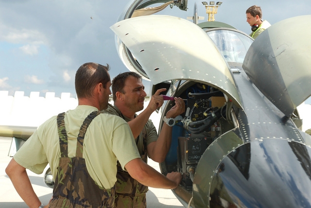 Poletová příprava letounu L-39 Albatros
