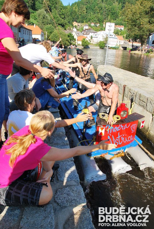 Pánové z Modré ústřice si jízdu báječně užívali