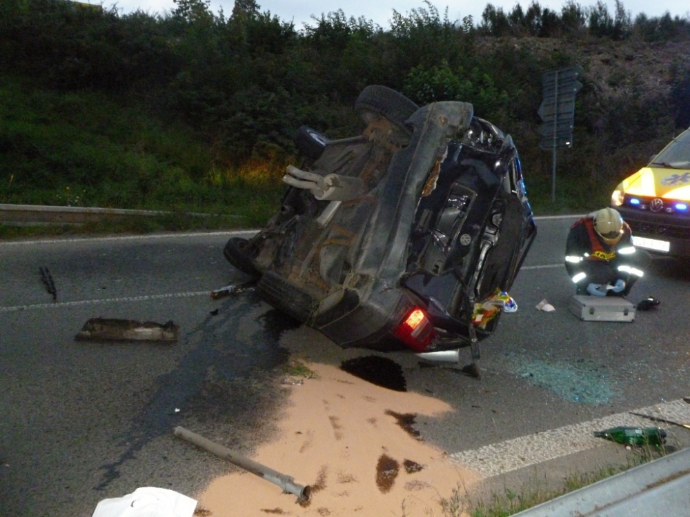 Nehoda u Jeřmanic. Foto: HZSLK