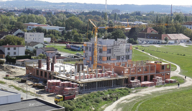Jak roste nová budova vědeckotechnického parku?