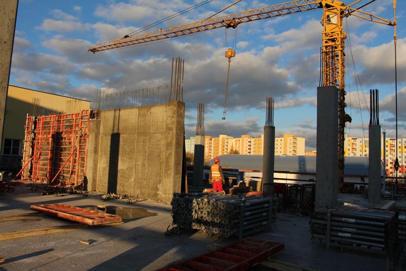 Výstavba Komunitního centra Máj