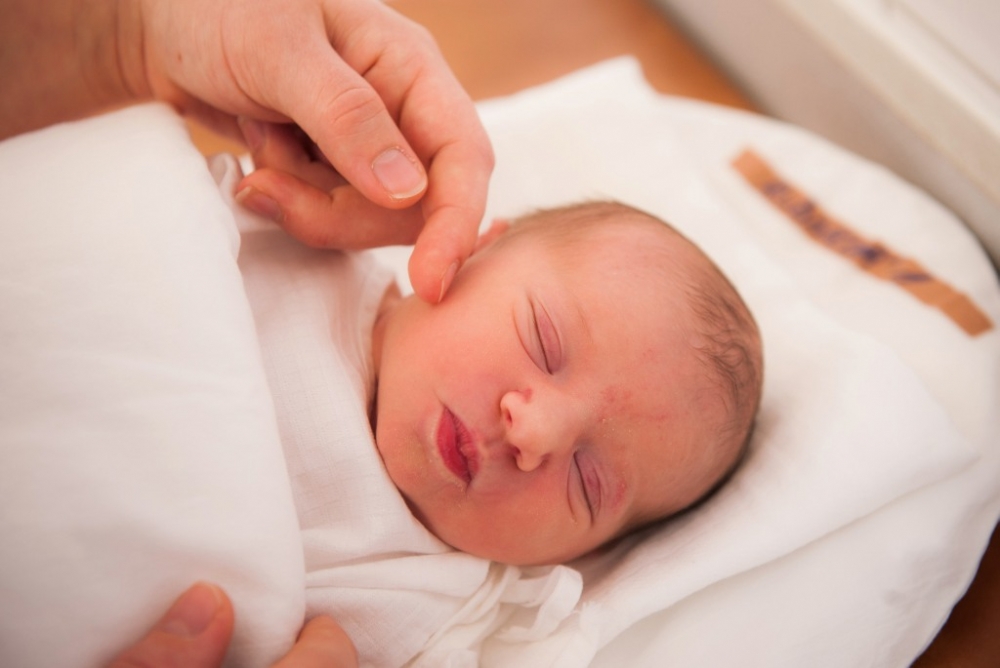 Isabel se narodila minutu po půlnoci. Foto: Nemocnice Liberec