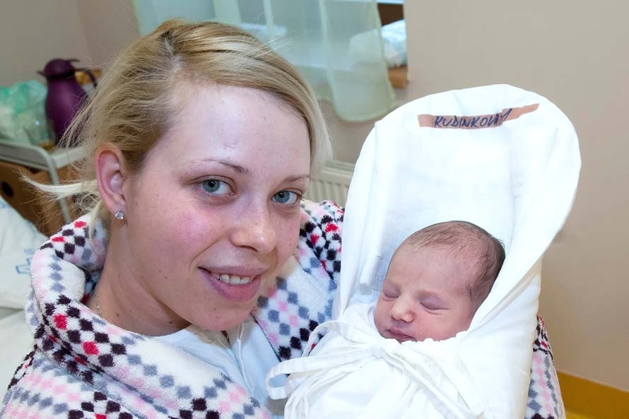 Isabel se narodila minutu po půlnoci. Foto: Jaroslav Appeltauer