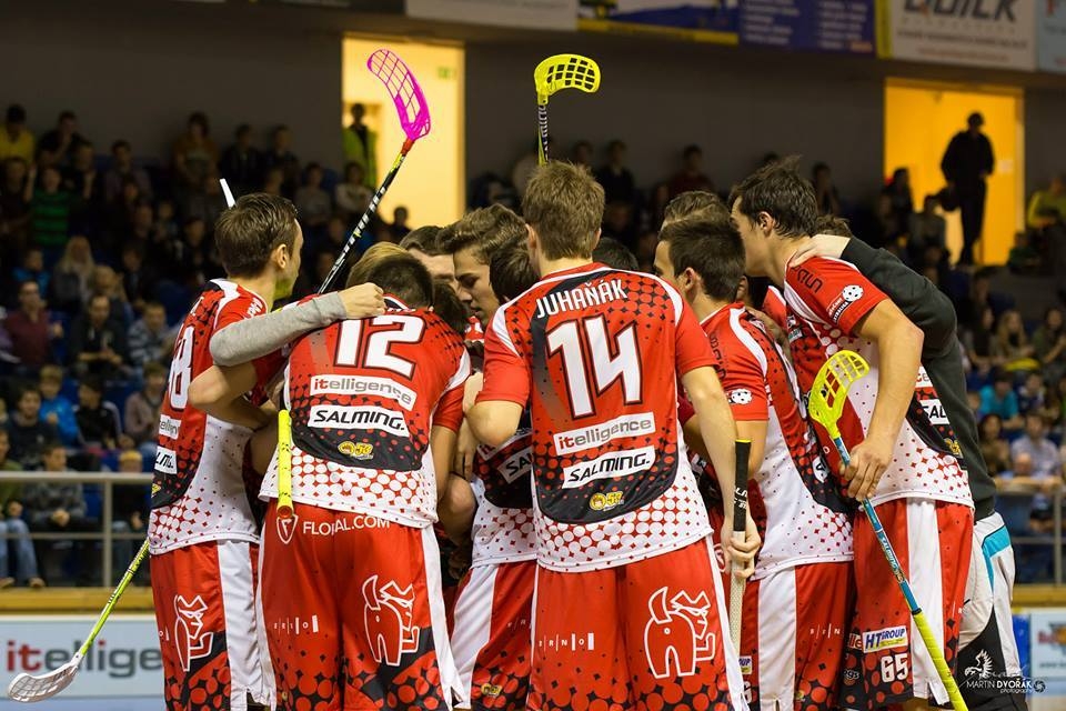 Radost florbalistů Bulldogs Brno, foto: www.bulldogs.cz