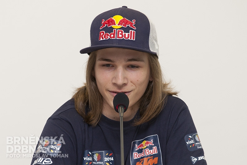 Pilot MotoGP v kategorii Moto3 Karel Hanika se na novou sezonu těší, foto: Brněnská Drbna, Miroslav Toman