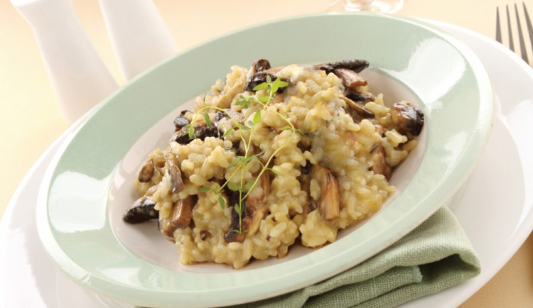 Recept na březen: Italské risotto se sušenými hříbky