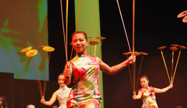 Čínští artisté roztleskali Budvar Arénu