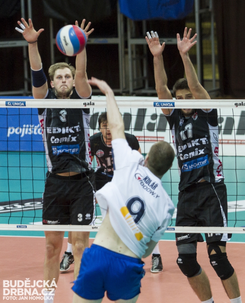 Druhý semifinálový zápas VK Jihostroj České Budějovice vs VSC Fatra Zlín.