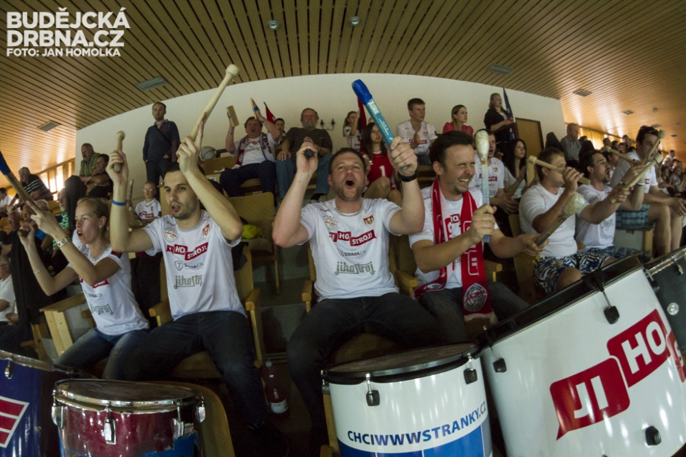 Druhý semifinálový zápas VK Jihostroj České Budějovice vs VSC Fatra Zlín.