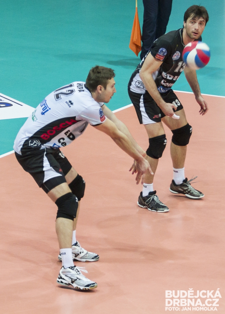 Druhý semifinálový zápas VK Jihostroj České Budějovice vs VSC Fatra Zlín.
