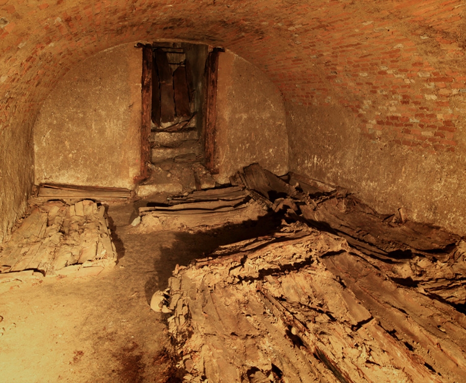 Nález rakví, foto: Baran - Francán