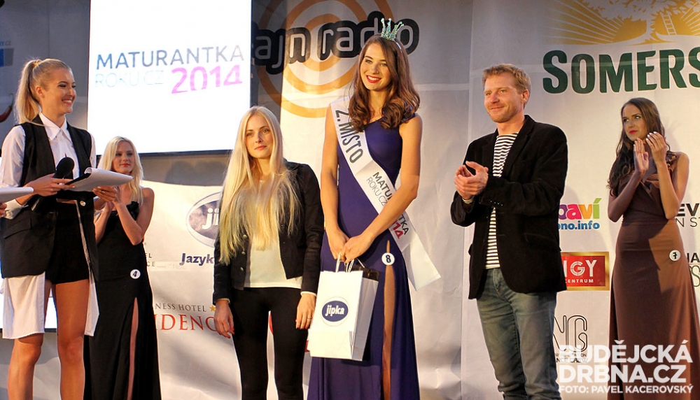 Stříbrná Maturantka Roku a vítězka kategorie HAPPY Úsměv Pavla Hušková