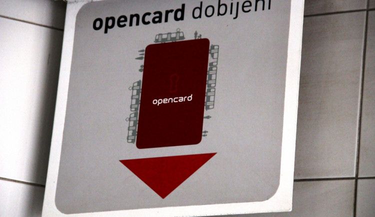 Dobíjení - Open card