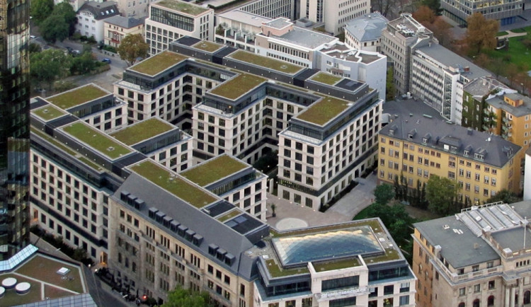 Sídlo  Credit Agricole ve Frankfurtu nad Mohanem