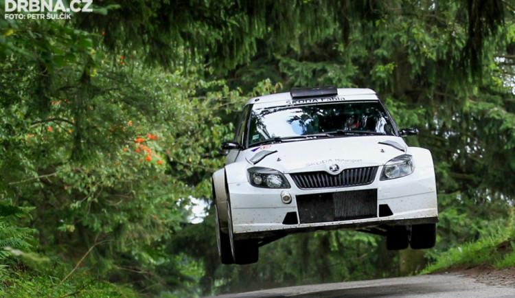 Škoda Motorsport testoval na jihu Čech novou fabii