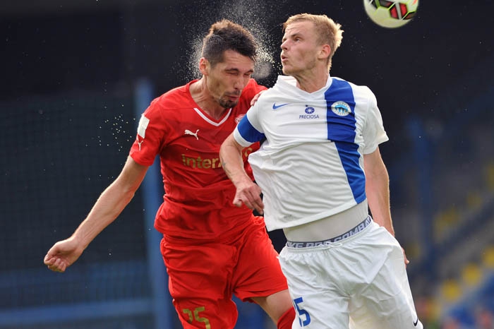 Slovan prohrál s Giurgiu i odvetu a s Evropskou ligou se loučí. Foto: Jaroslav Appeltauer