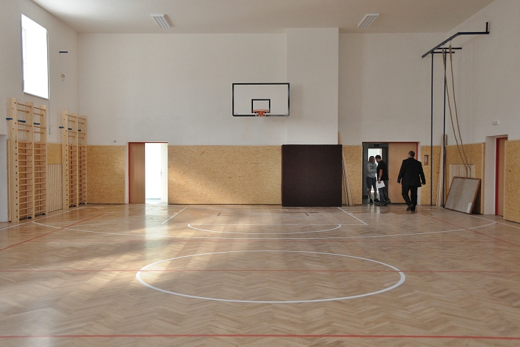 Tělocvična v novém. Foto: MML/ Jan Vrabec