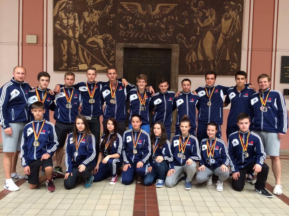 TJ Karate České Budějovice na mistrovství Evropy karate ve stylu Goju-ryu 2014