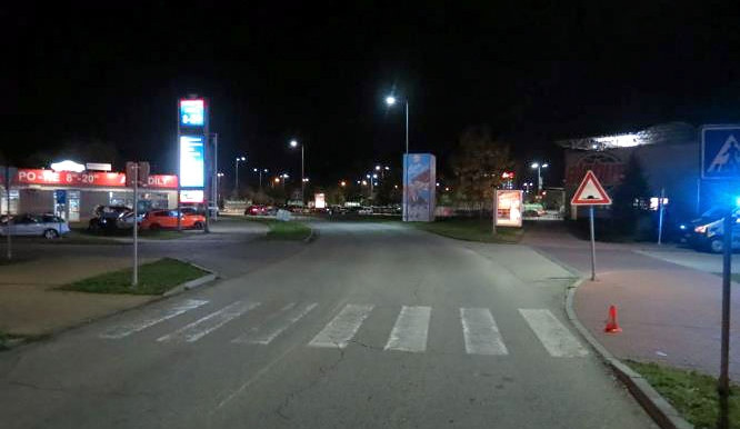 Osmiletou holčičku srazilo na přechodu u Globusu auto