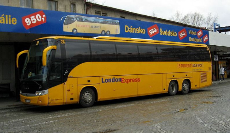 Student Agency autobus