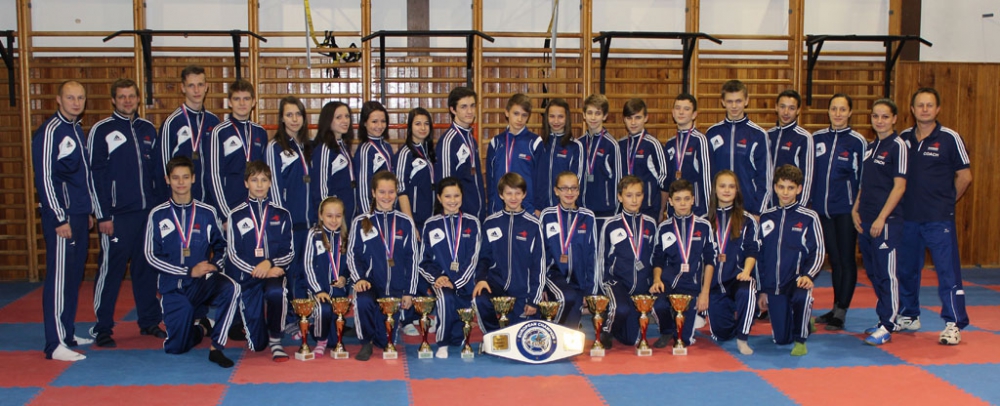 Závodníci TJ Karate České Budějovice