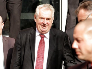 Prezident Miloš Zeman má za sebou rok plný kontroverzí