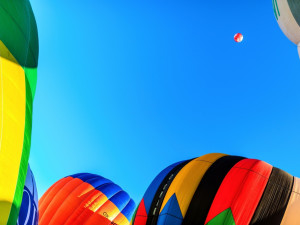 Z balonu budete mít Alpy jako na dlani Foto: Jiří Částka