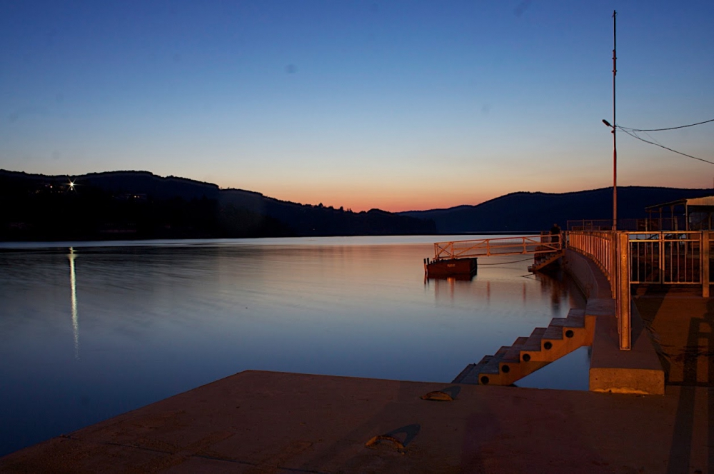 Brněnská přehrada. Autor : Miroslav Toman