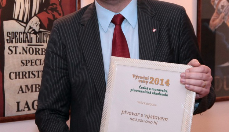 Adam Brož získal Výroční cenu České a moravské pivovarnické akademie za rok 2014