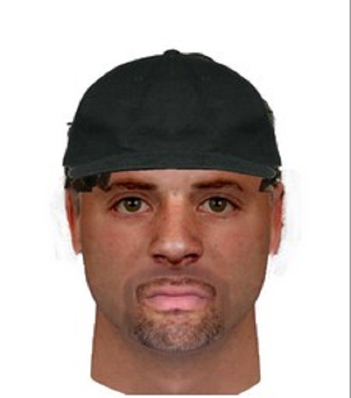 Identikit podezřelého muže