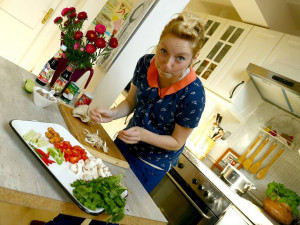 Veronika Kokešová je v kuchyni jako doma