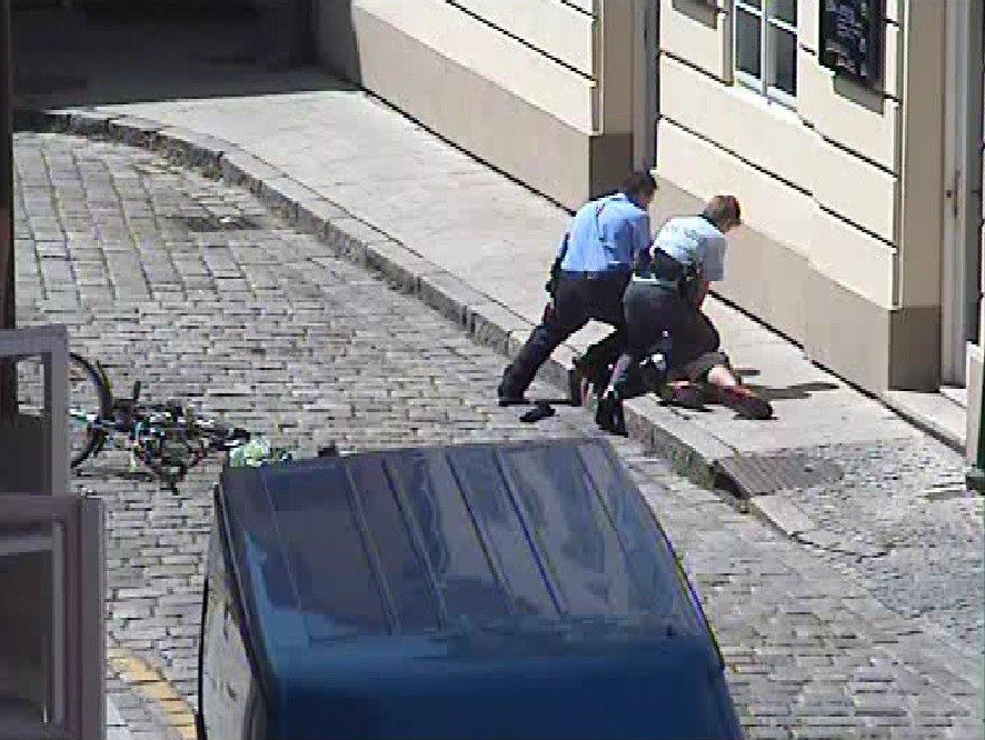 Zákrok proti zloději kola