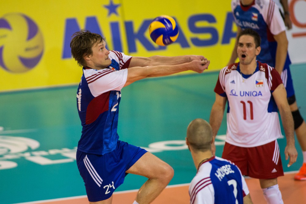 Volejbalisté podlehli v přípravě Slovensku, ženy zdolaly Polsko. Foto: ČVF